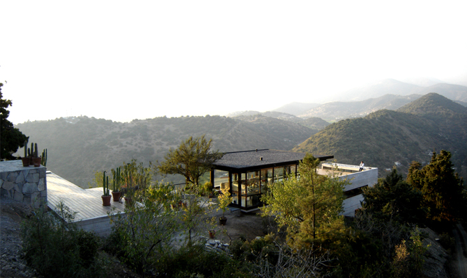 House on the Road to Farellones