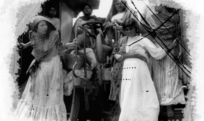 Adelitas en la Revolucion Mexicana año 1910