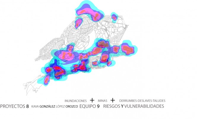 Zonas de Riesgo y Vulnerabilidad (Belén, Observatorio y Tacubaya)