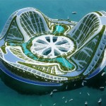 La ciudad flotante tiene un gran caracter ambiental, diseñado por el arquitecto Vincent Callebaut .