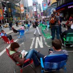 times square goes car free
